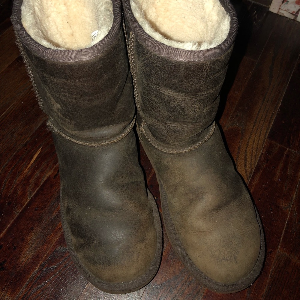 brown authentic UGG BOOTS